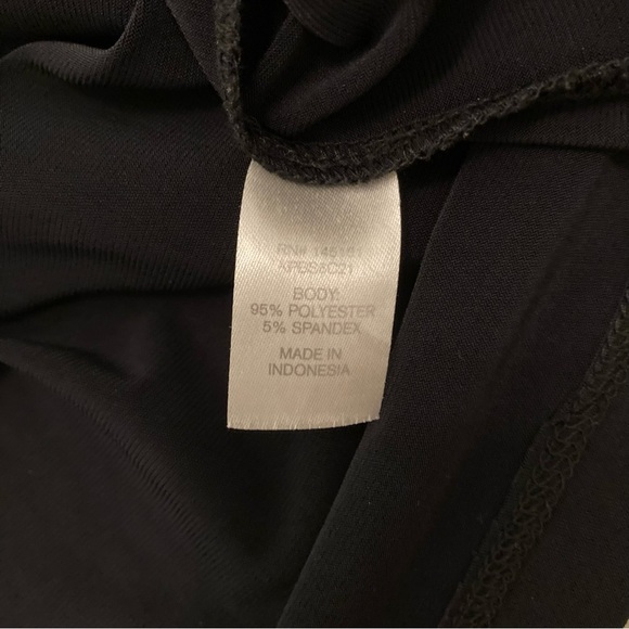 NEW Charming Charlie Black Bow Fall Wedding Office Formal Sexy Dress Medium - Picture 13 of 17